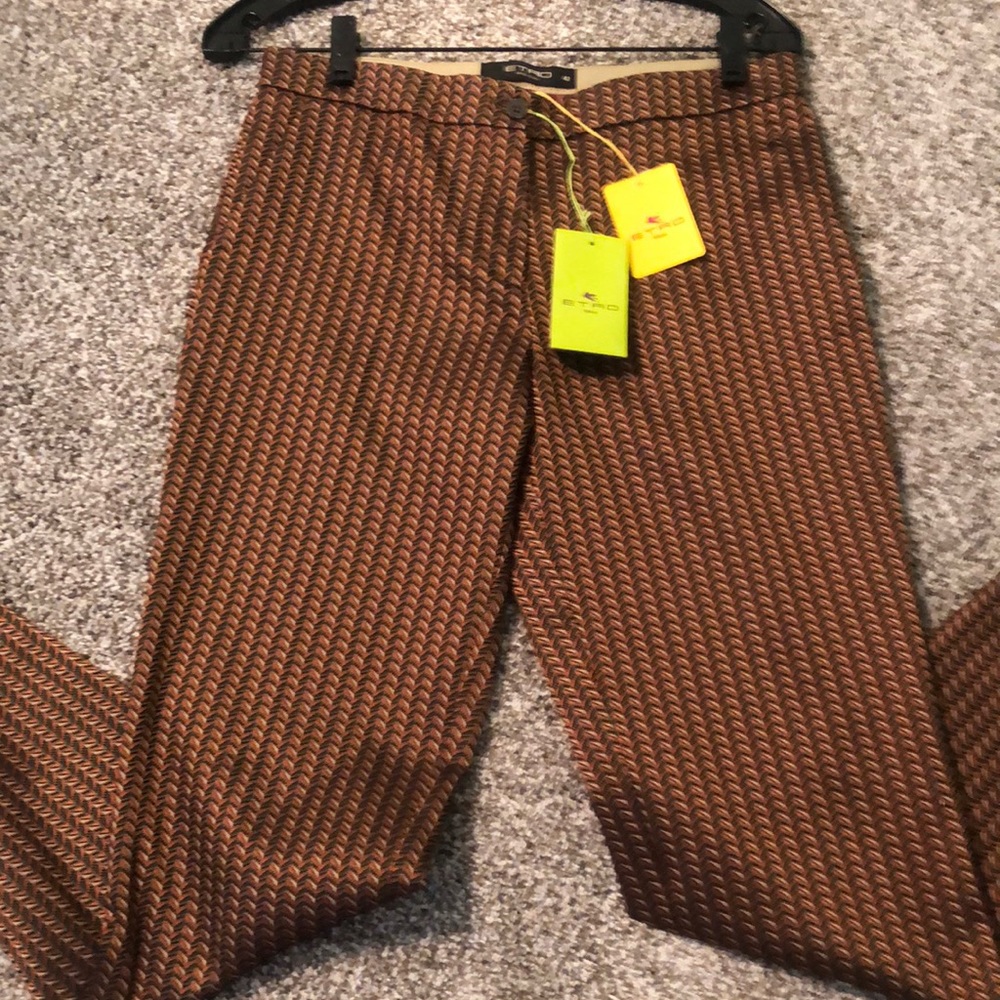 New Etro cropped pants size 42